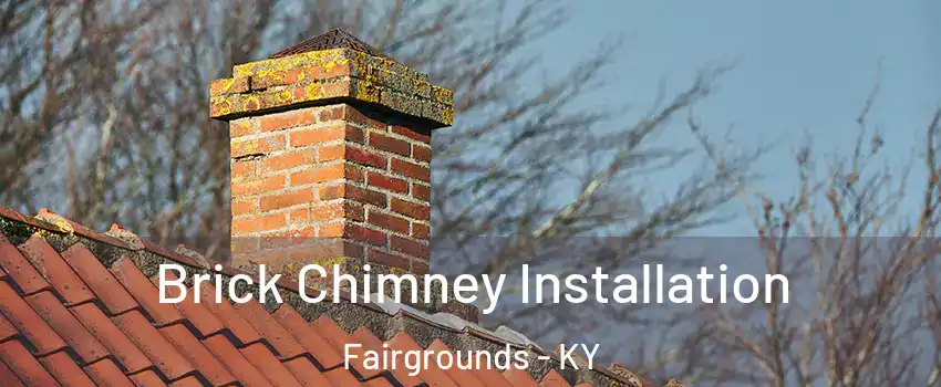 Brick Chimney Installation Fairgrounds - KY