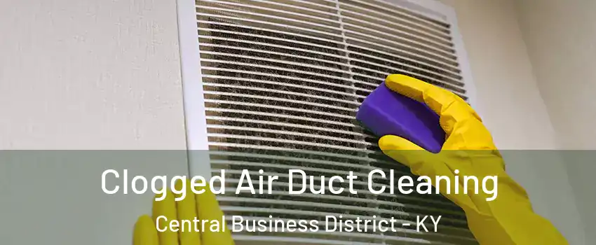 Clogged Air Duct Cleaning Central Business District - KY