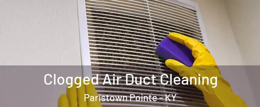 Clogged Air Duct Cleaning Paristown Pointe - KY