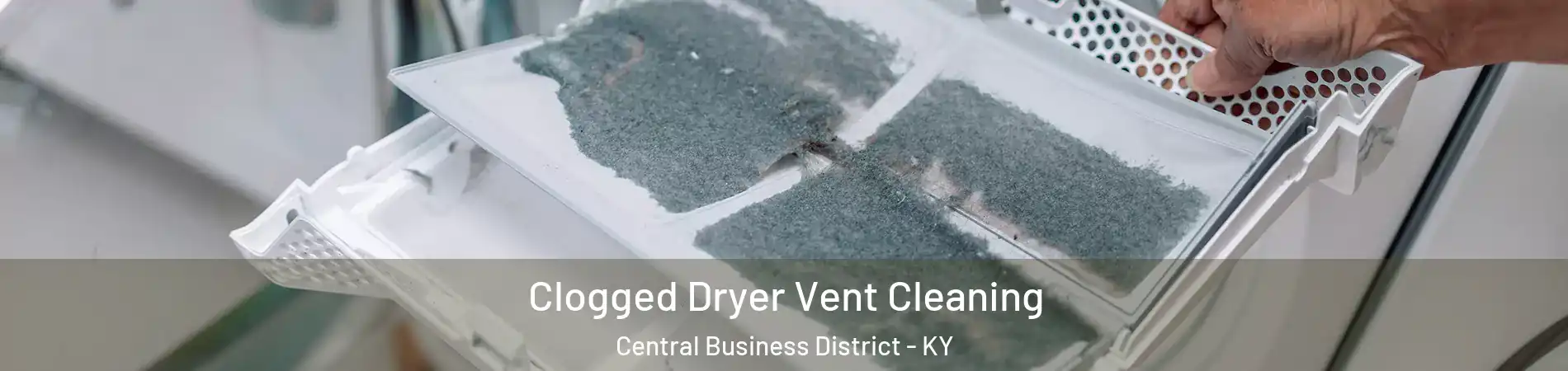 Clogged Dryer Vent Cleaning Central Business District - KY