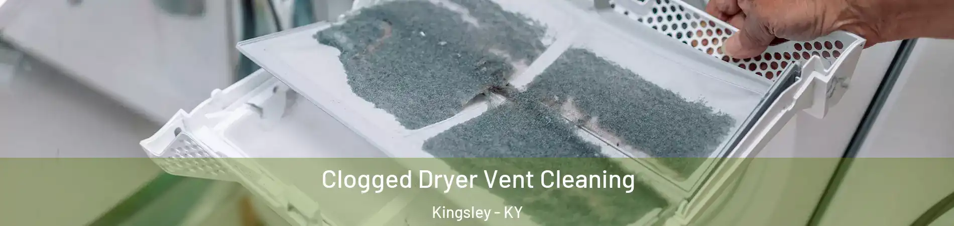 Clogged Dryer Vent Cleaning Kingsley - KY