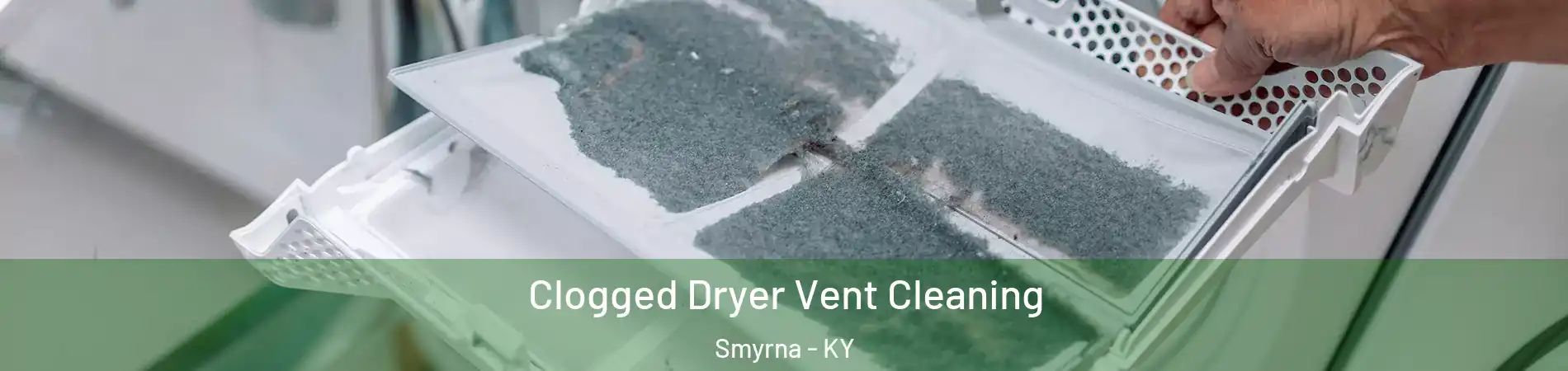 Clogged Dryer Vent Cleaning Smyrna - KY