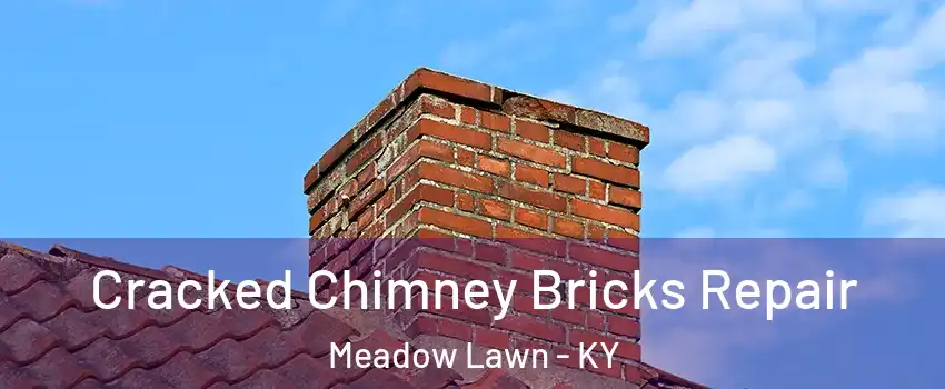 Cracked Chimney Bricks Repair Meadow Lawn - KY