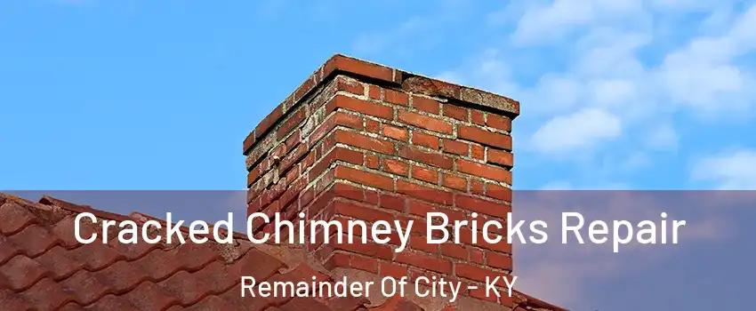 Cracked Chimney Bricks Repair Remainder Of City - KY