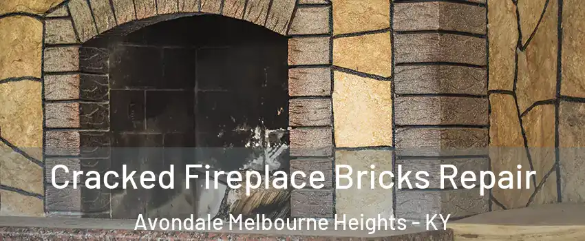 Cracked Fireplace Bricks Repair Avondale Melbourne Heights - KY