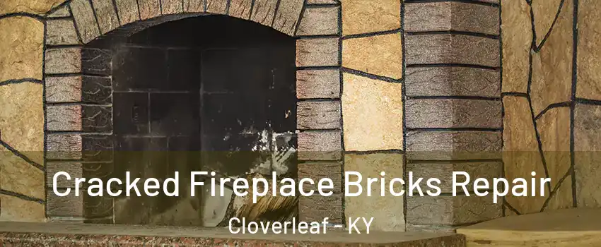 Cracked Fireplace Bricks Repair Cloverleaf - KY