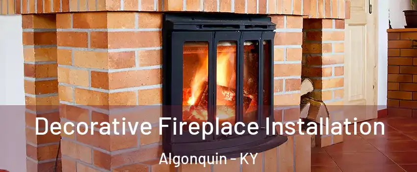 Decorative Fireplace Installation Algonquin - KY
