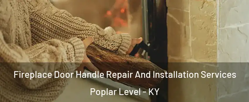 Fireplace Door Handle Repair And Installation Services Poplar Level - KY