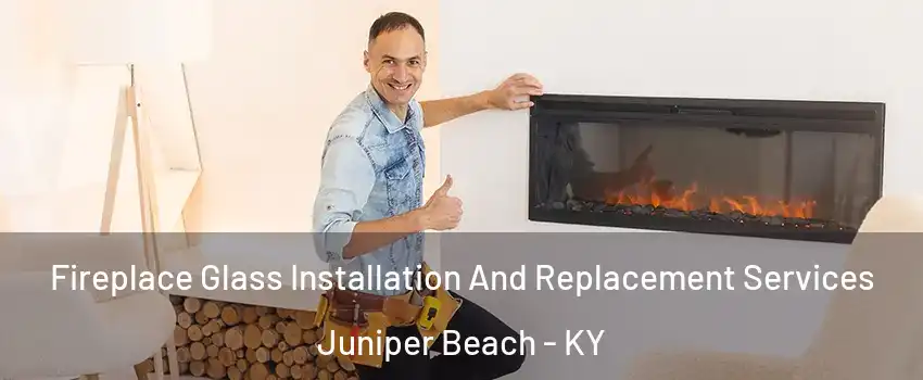 Fireplace Glass Installation And Replacement Services Juniper Beach - KY