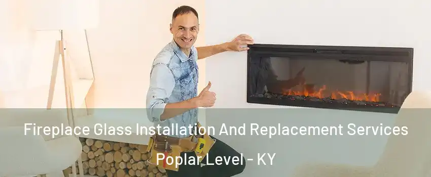 Fireplace Glass Installation And Replacement Services Poplar Level - KY