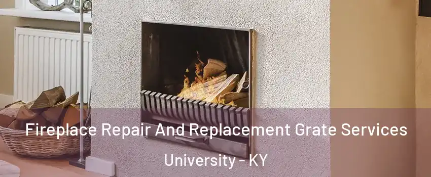 Fireplace Repair And Replacement Grate Services University - KY