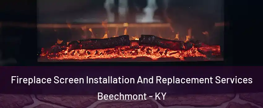 Fireplace Screen Installation And Replacement Services Beechmont - KY