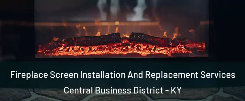 Fireplace Screen Installation And Replacement Services Central Business District - KY