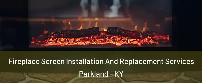 Fireplace Screen Installation And Replacement Services Parkland - KY
