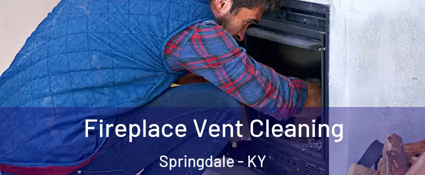 Fireplace Vent Cleaning Springdale - KY