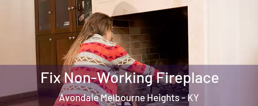 Fix Non-Working Fireplace Avondale Melbourne Heights - KY