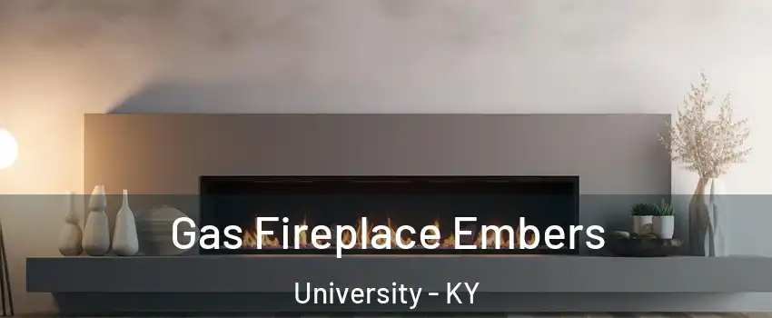 Gas Fireplace Embers University - KY