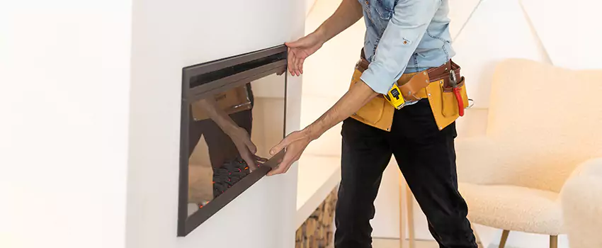 Metal Fireplace Installation in Rockcreek Lexington Road, Kentucky