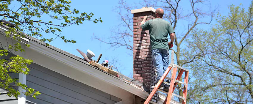 Vinyl and PVC Chimney Flashing Installation in Rockcreek Lexington Road, KY