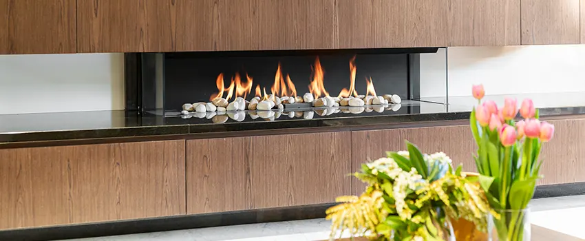 Double-height Fireplace Design Refurbishment in Rockcreek Lexington Road, Kentucky