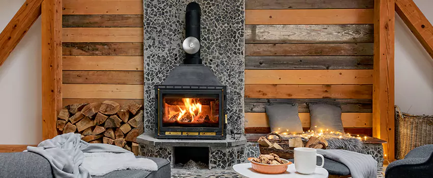 Thelin Hearth Products Direct Vent Gas Stove Fireplace Inspection in Rockcreek Lexington Road, Kentucky