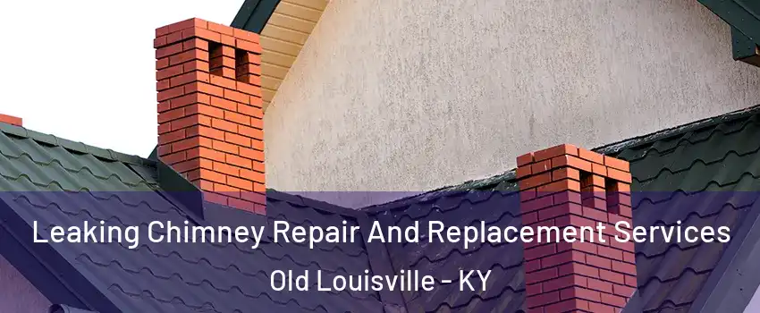 Leaking Chimney Repair And Replacement Services Old Louisville - KY