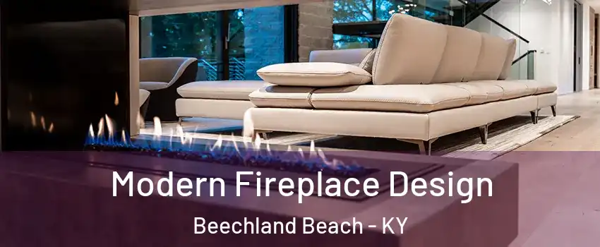 Modern Fireplace Design Beechland Beach - KY