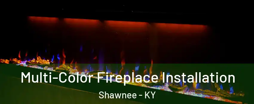Multi-Color Fireplace Installation Shawnee - KY