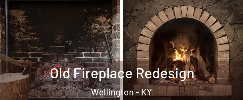 Old Fireplace Redesign Wellington - KY