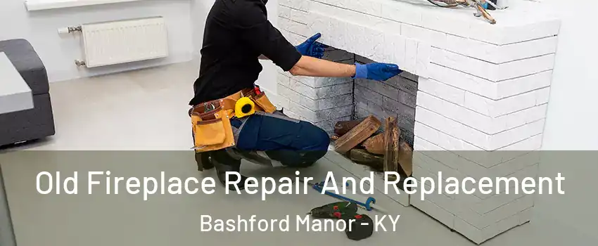 Old Fireplace Repair And Replacement Bashford Manor - KY