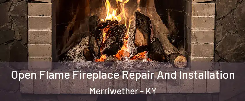 Open Flame Fireplace Repair And Installation Merriwether - KY