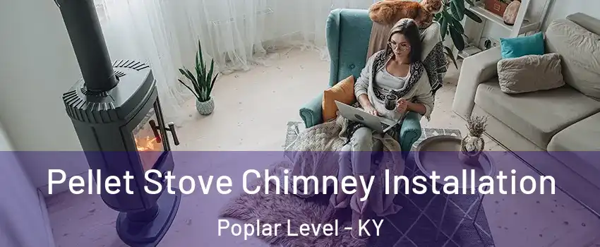 Pellet Stove Chimney Installation Poplar Level - KY