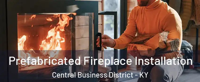 Prefabricated Fireplace Installation Central Business District - KY