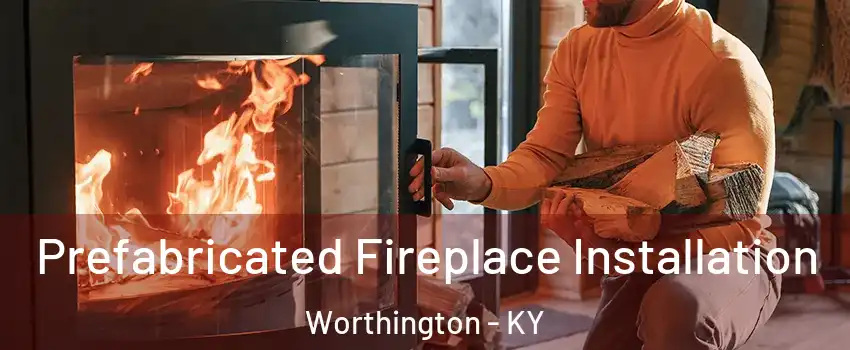 Prefabricated Fireplace Installation Worthington - KY