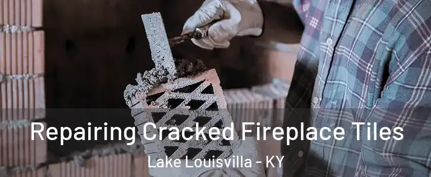 Repairing Cracked Fireplace Tiles Lake Louisvilla - KY