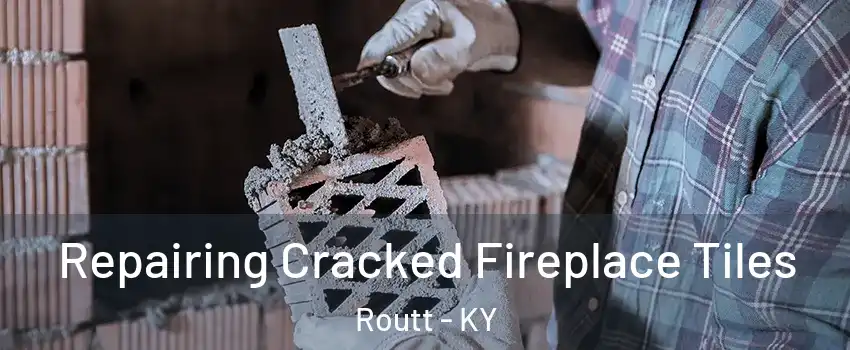 Repairing Cracked Fireplace Tiles Routt - KY