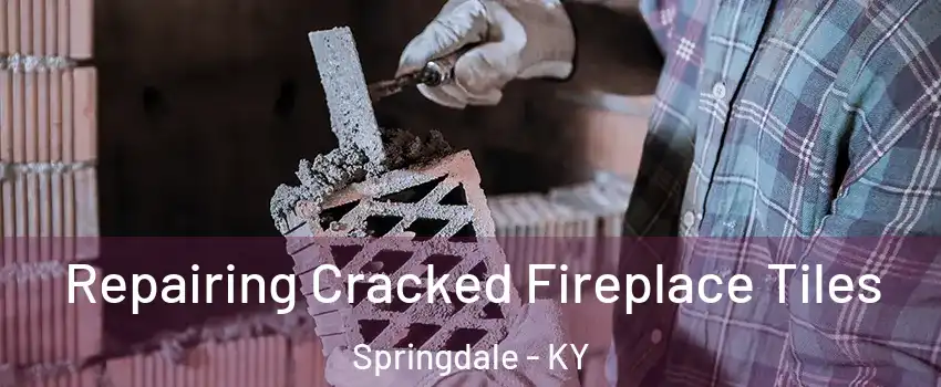 Repairing Cracked Fireplace Tiles Springdale - KY